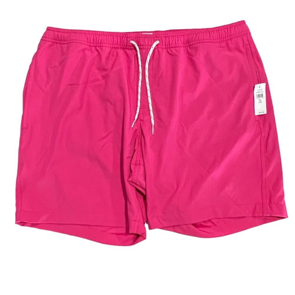 NWT GAP Flex 8" Pool Swim Trunks Sz XL Pink